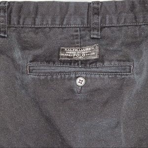 Ralph Lauren 58x32 men’s Big & Tall black chinos